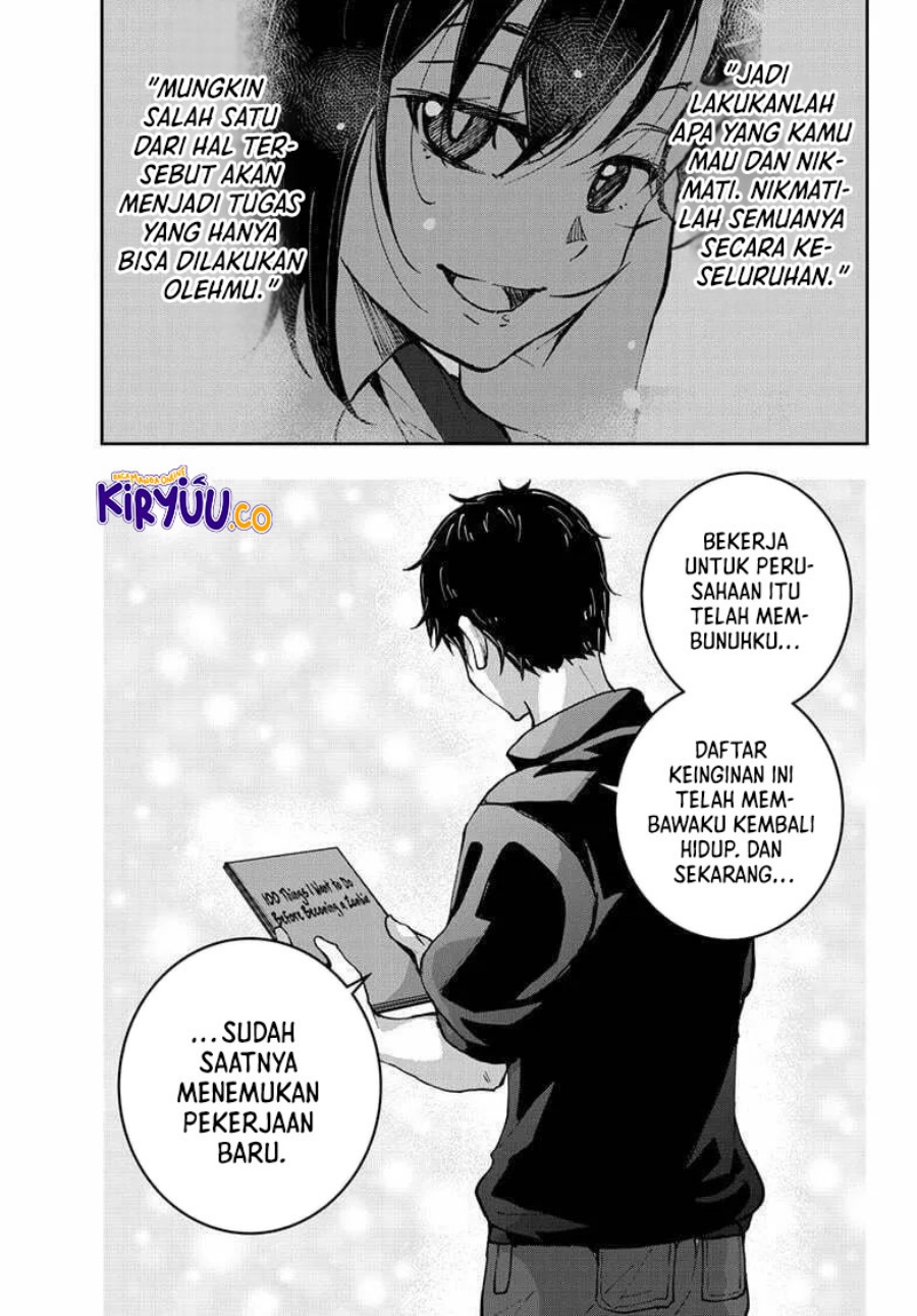 Zombie 100 ~Zombie ni Naru Made ni Shitai 100 no Koto~ chapter 73